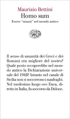 Homo sum essere "umani" nel mondo antico