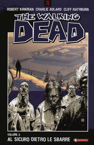 Al sicuro dietro le sbarre. The walking dead